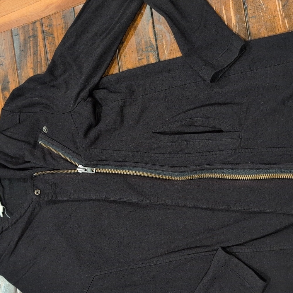 Helmut Lang Villous Assymetrical Zip Jacket - Picture 4 of 7